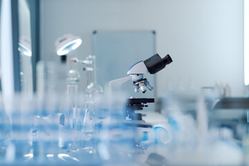 Microscope and professional lab supplies