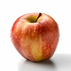 Apple isolated white