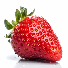 Strawberry Isolated white