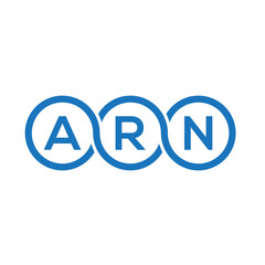 ARN letter logo design on white background. ARN creative initials letter logo concept. ARN letter design.
