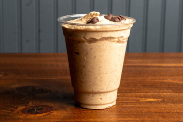 peanut butter and banana smoothie