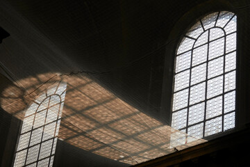 Obraz premium Light Shadows in a Cathedral 
