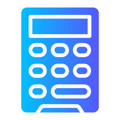 calculator gradient icon