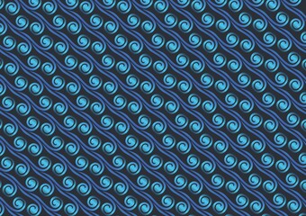 blue binary background