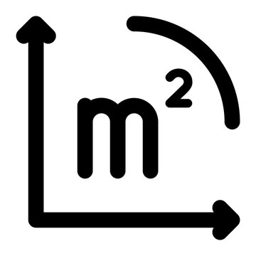 meter glyph icon