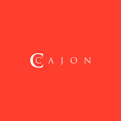 RED OR PINK C FOR CAJON LOGO VECTOR FOR COMPANY, BRAND, BUSINESS, AND OTHER