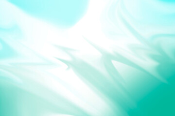 Abstract cyan gredient metal color theme satin texture background. Lighting effects of flash. Blurred vector background with light glare