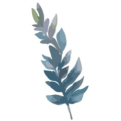 Leaf watercolor