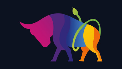 Bull Illustration