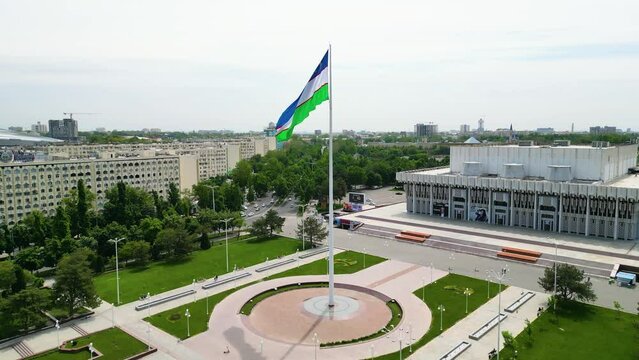 International Friendship Square in Tashkent city