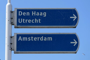 Wegweiser Amsterdam und Den Haag