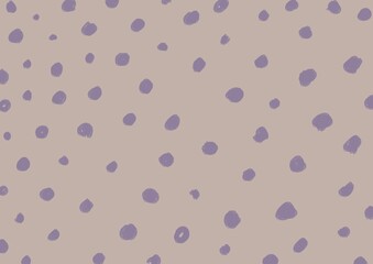 Petits pois violet claire