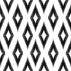 black and white seamless pattern