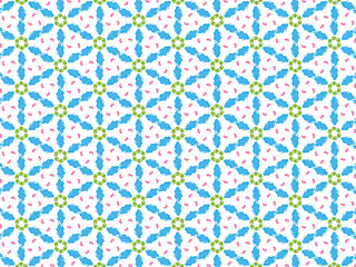 seamless pattern with flowers