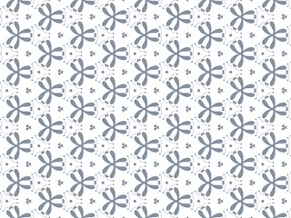 seamless pattern with flowers