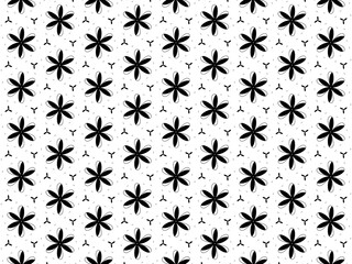 black and white seamless pattern
