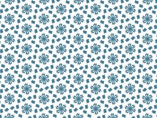 seamless pattern with snowflakes