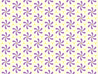 seamless pattern with flowers