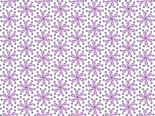 seamless pattern with flowers