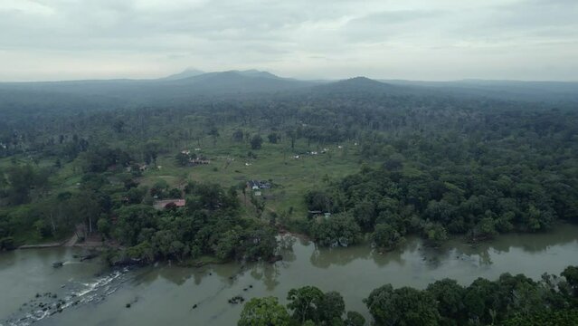 Video of Dubare and Kaveri River in Kodagu, Karnataka, India. shot on 2022