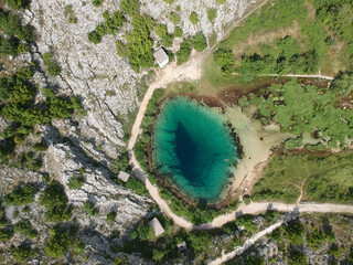 deep blue eye lake