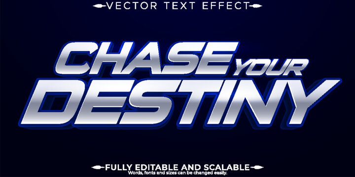 Movies, action text effect, editable cinema and show text style