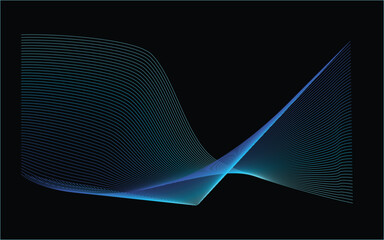 Abstract technology backgrounds by wave lines background. Curve modern pattern
