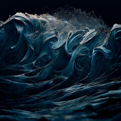 sea wave nature background 