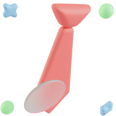 3D Tie Illustration