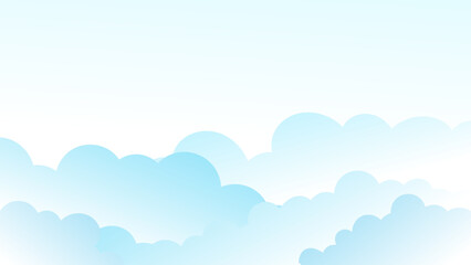 blue sky background with cloud bright shiny