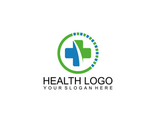 Medical Logo Design Template Inspiration, Vector Illustration.