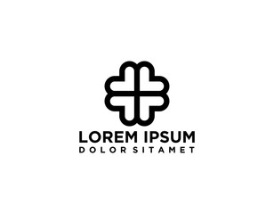 MEDICARE LOGO, HEALTHCARE SIMPLE EDITABLE 