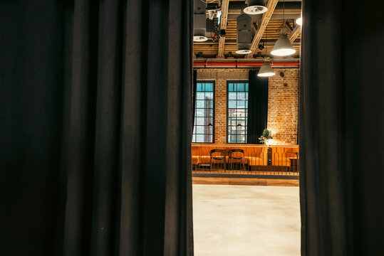 wonderful view of Interior, Norblina Factory, Fabryka Norblina pearl of post-industrial architecture, Warsaw, Poland, Europe.