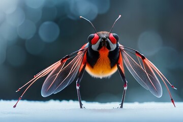 fly on red