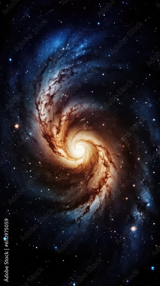 Canvas Prints galaxy in space ai generated