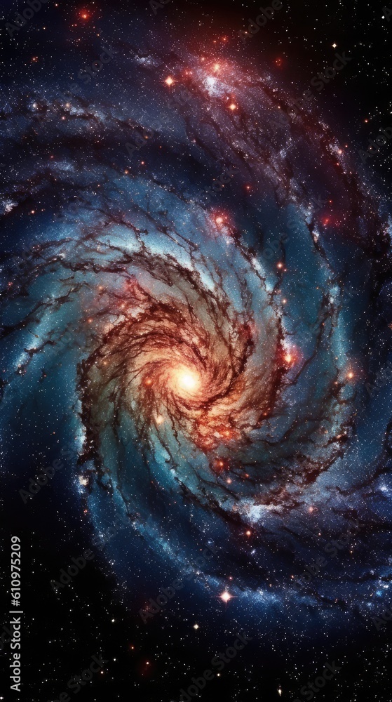 Canvas Prints galaxy in deep space