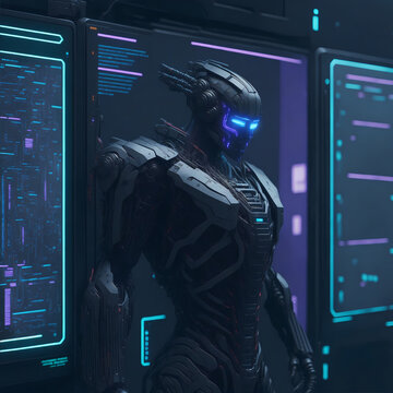 AI-W&auml;chter im Serverzentrum - Generative AI