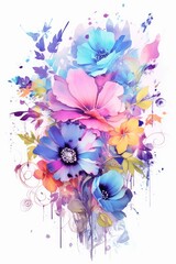 Floral and flower background