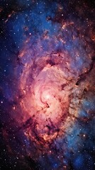 Galaxy in deep space
