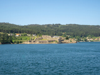 Fototapeta na wymiar Castillo de San Felipe (siglo XVI). Ferrol, A Coruña, España. 