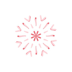 star and spakle shape.