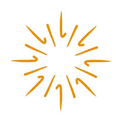 star and spakle shape.