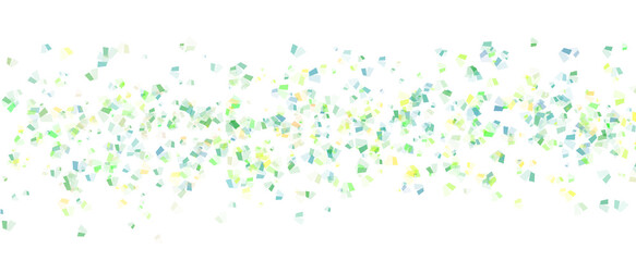 Memphis round confetti festive background in cyan blue, pink and yellow. Childish pattern And Bokeh confetti circles decoration holiday background.