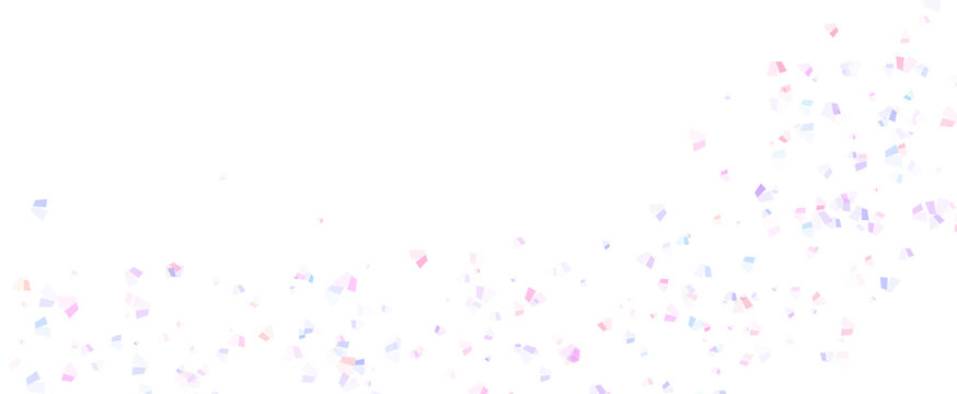 Memphis round confetti festive background in cyan blue, pink and yellow. Childish pattern And Bokeh confetti circles decoration holiday background.