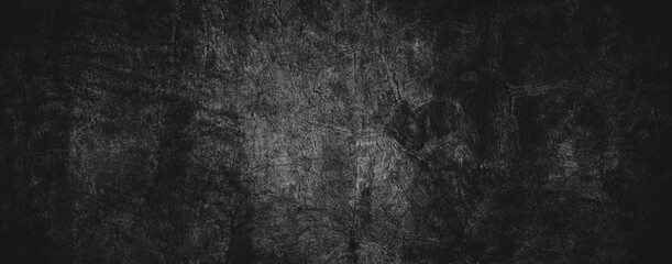 Abstract black dark wall texture background