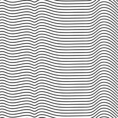 Wavy lines form a texture