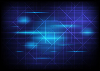 Blue Digital wall table background for vector graphic design.