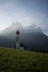 church in the mountains