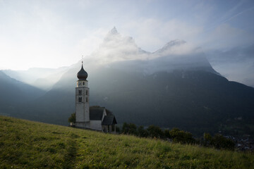 church in the mountains