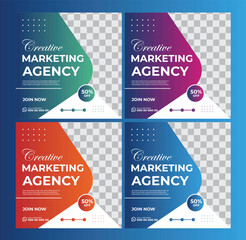 Digital Marketing Social Media Post design template